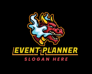 Fantasy - Dragon Smoke Gaming logo design