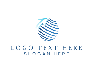 Global Courier Company logo design