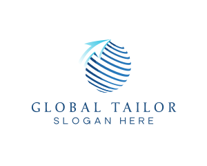 Global Courier Company logo design