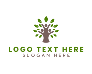 Team Building - People Tree Community logo design