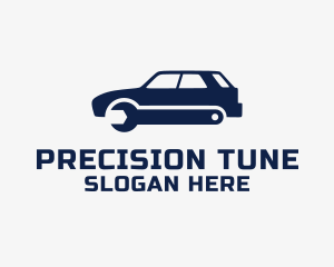 Tuning - Automotive Mechanic Wrench logo design