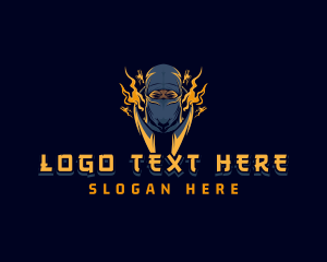 Video Game - Assassin Ninja Gaming logo design