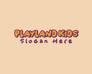 Playful Cute Daycare logo design