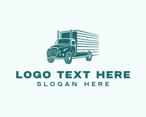 Mover - Truck Cargo Mover logo design