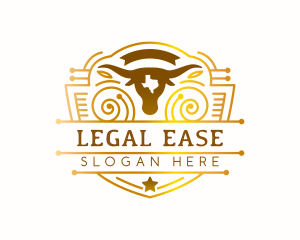 Livestock - Ranch Bull Farm logo design