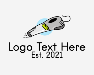 Electronic Device - Electronic Vacuum Cleaner logo design