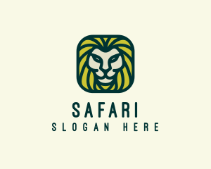 Wild Lion Safari logo design