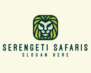 Wild Lion Safari logo design