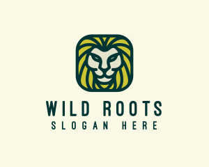 Wild Lion Safari logo design