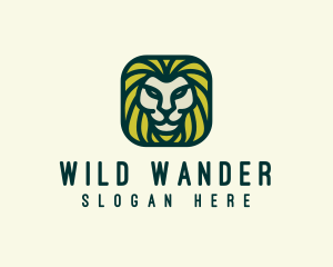 Wild Lion Safari logo design