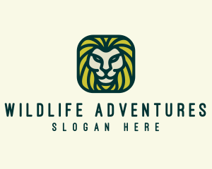 Wild Lion Safari logo design