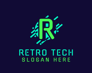 Neon Network Tech logo design