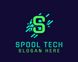 Neon Network Tech logo design