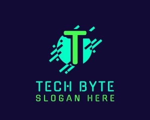 Computing - Neon Network Tech logo design