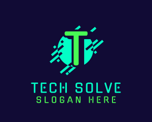 Neon Network Tech logo design