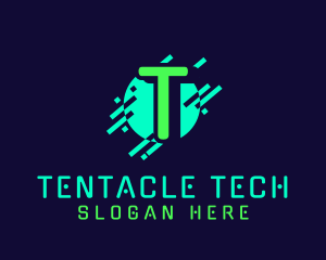 Neon Network Tech logo design