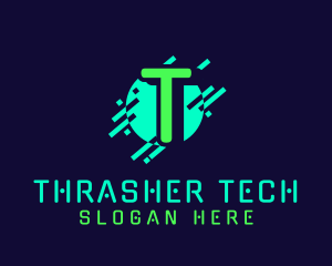 Neon Network Tech logo design