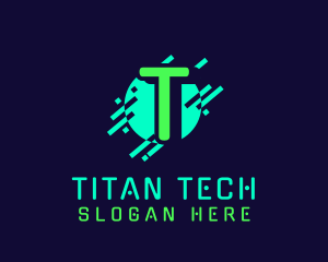 Neon Network Tech logo design