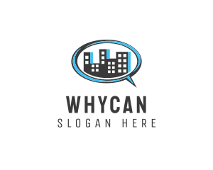 Chat - Urban City Chat logo design
