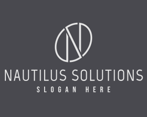 Oval Business Firm  logo design