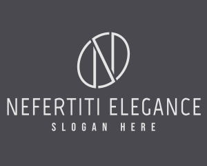 Oval Business Firm  logo design