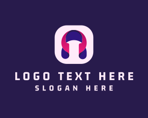 Telecom - Gaming Application Letter A logo design