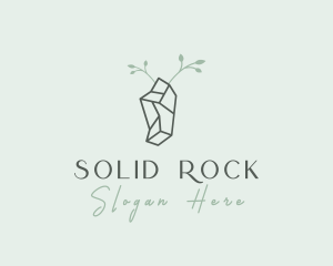 Stone - Gem Crystal Stone logo design