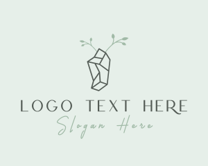 Expensive - Gem Crystal Stone logo design