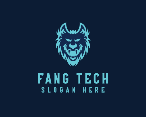 Fang - Canine Wolf Predator logo design