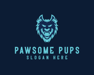 Canine Wolf Predator logo design