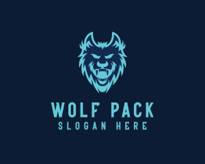 Canine Wolf Predator logo design