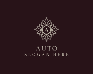Luxury Floral Salon Logo