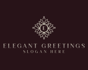 Luxury Floral Salon logo design