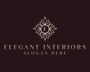 Luxury Floral Salon logo design