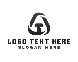 Geometric - Professional Minimalist Letter A logo design