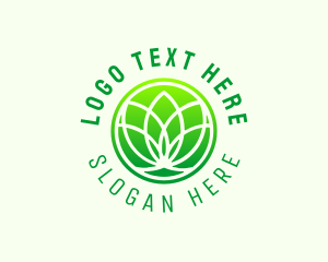 Yoga School - Lotus Spa Wellness logo design