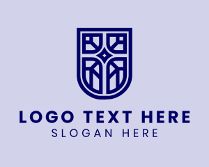 Religious - Cross Shield Worship logo design