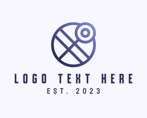 Symbol - Geometric Letter O logo design
