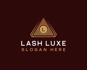 Luxury Triangle Boutique logo design