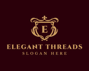 Elegant Royal Shield logo design