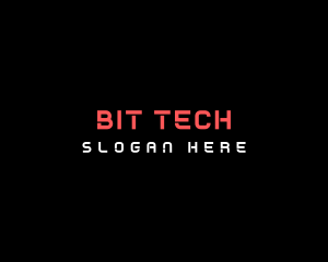 Modern Stencil Tech logo design