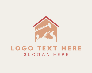 Tools - Home Carpenter Tools logo design