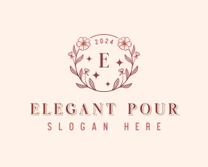 Elegant Floral Boutique logo design