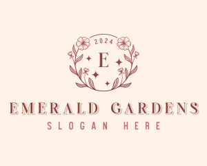 Elegant Floral Boutique logo design