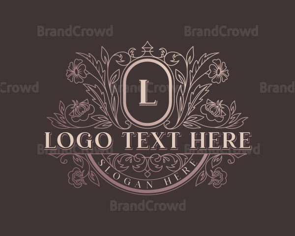 Feminine Floral Fashion Logo