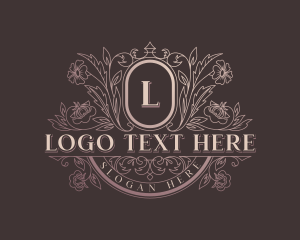 Feminine Floral Fashion Logo