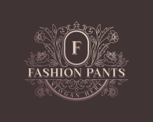 Feminine Floral Fashion logo design