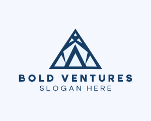 Generic Business Pyramid logo design