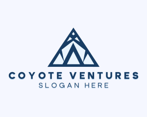 Generic Business Pyramid logo design