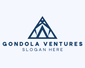 Generic Business Pyramid logo design